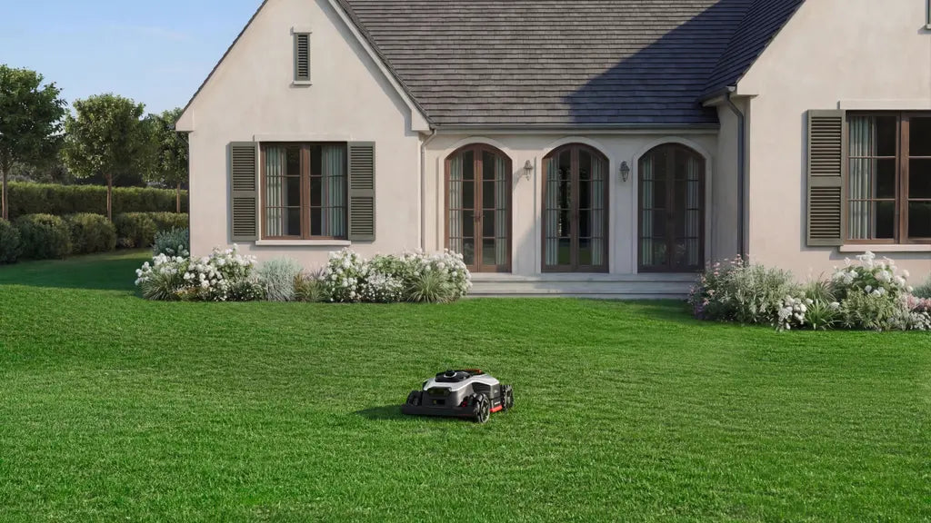 The Dreame A3 AWD Pro robot mower with 3D LiDAR and binocular vision navigation.